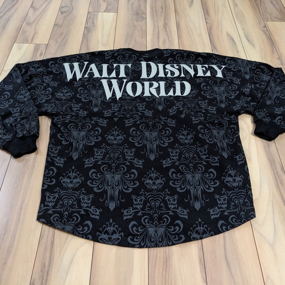 Walt Disney World Spirit Jersey The Haunted Mansion Glow In The Dark Adult Small - Picture 2 of 16